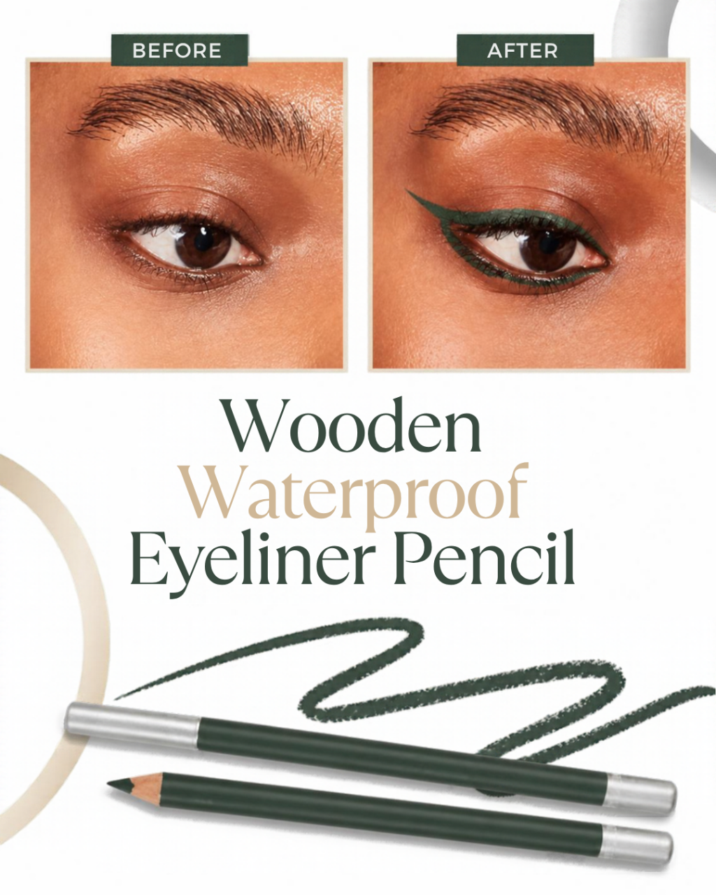 ContourLiner™ – Wooden Waterproof Eyeliner Pencil
