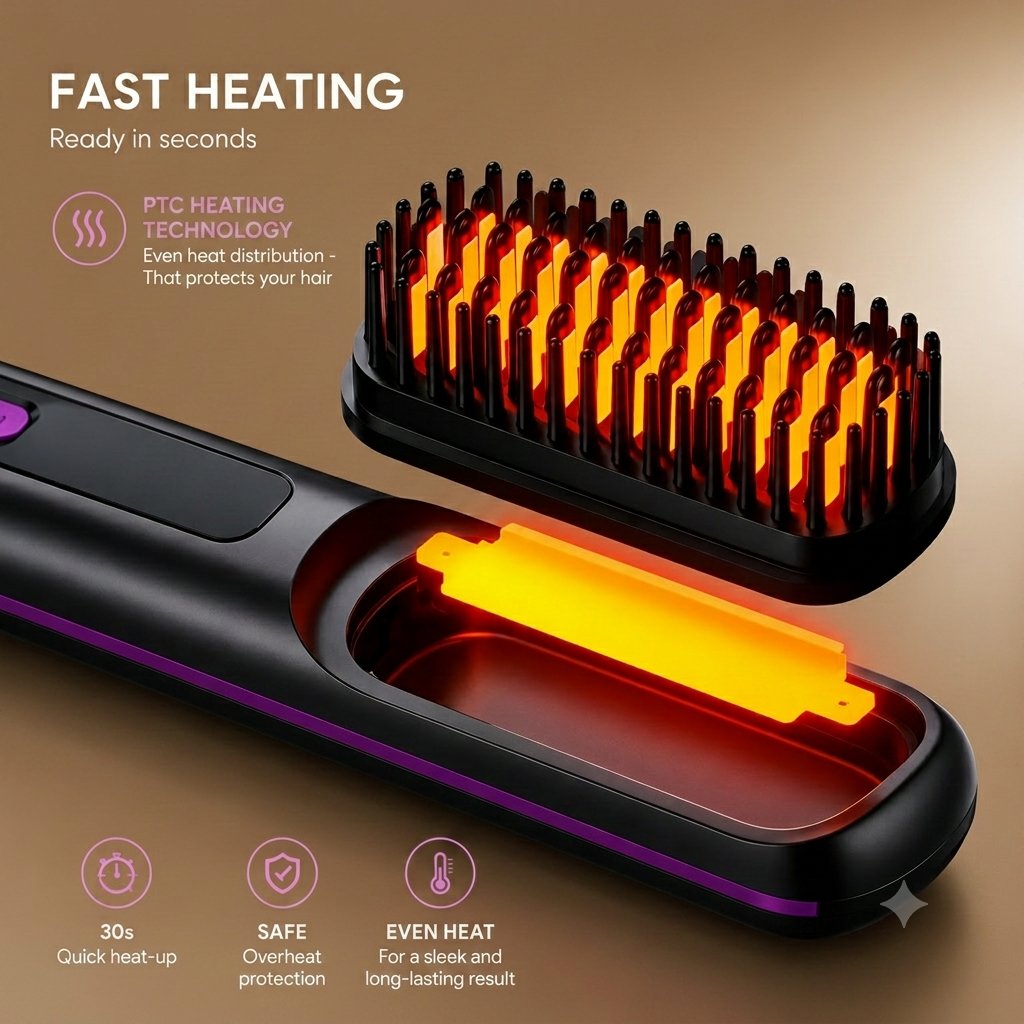 ContourGlide – 3-in-1 Wireless Hair Styler
