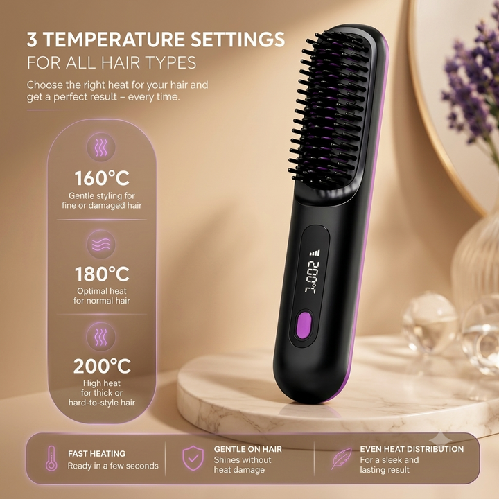 ContourGlide – 3-in-1 Wireless Hair Styler