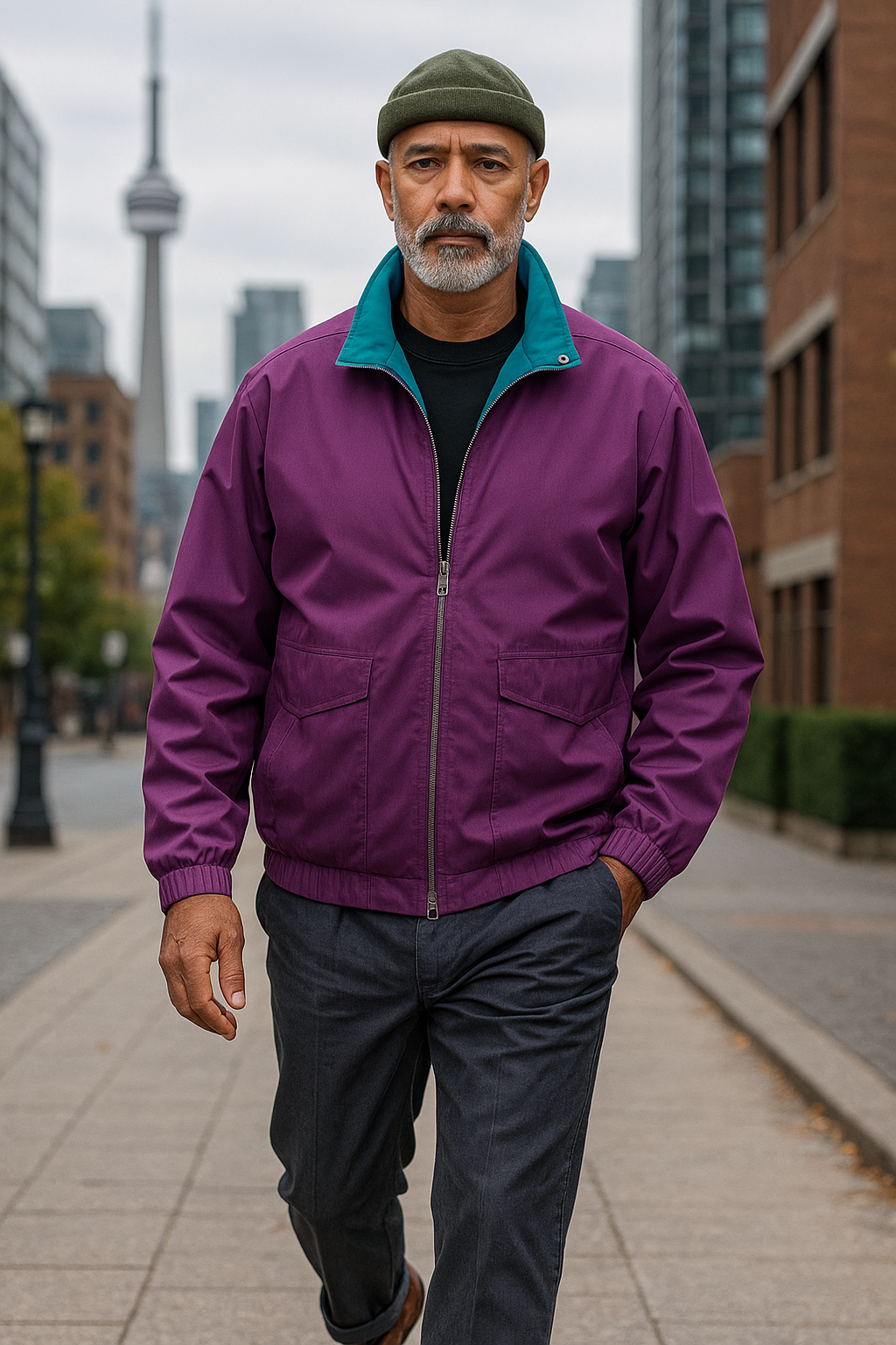 David™ - Casual Lightweight Windbreaker Jacket