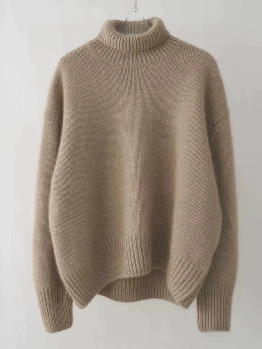 Zoey - Oversized Turtleneck Jumper