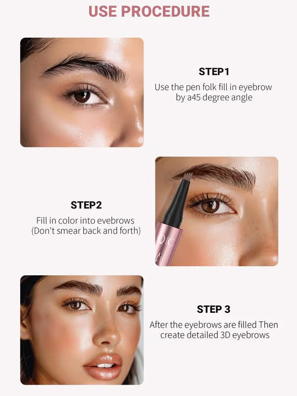ContourBrow™ Micro-Fork Pencil – Natural Hair-Like Brows