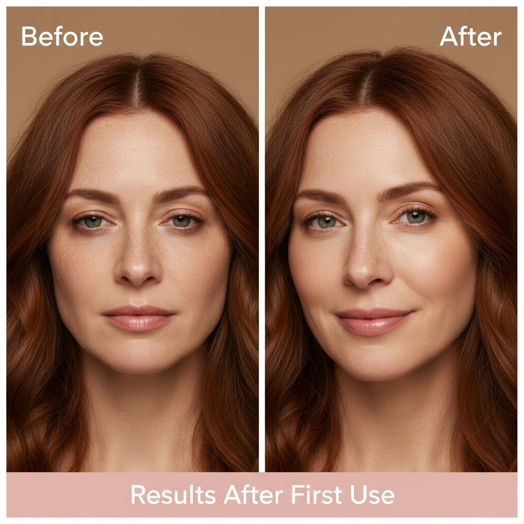 BrightEye before after rood