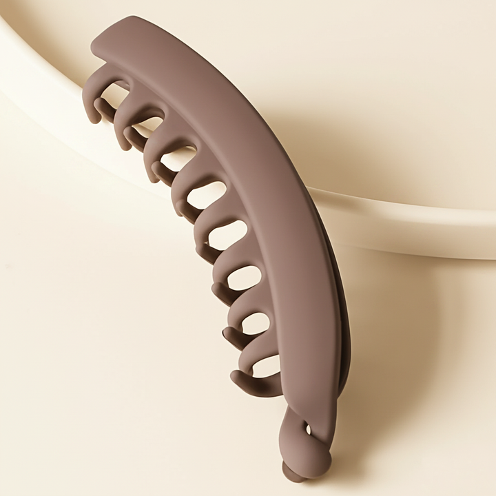 Bruine clip beige