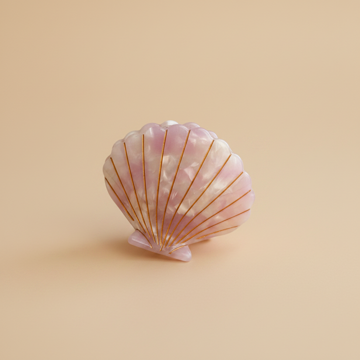 ContourShell Pink – Beige Background