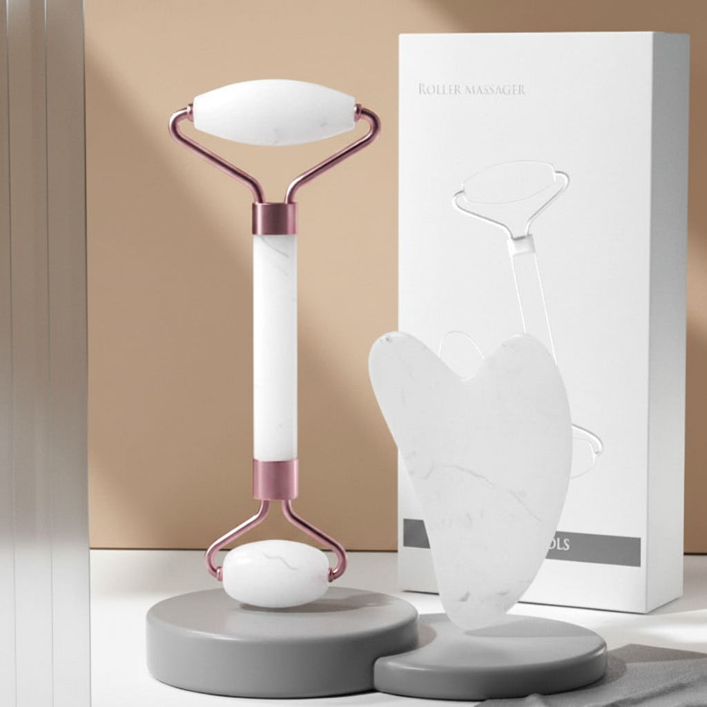 Witte roller beige
